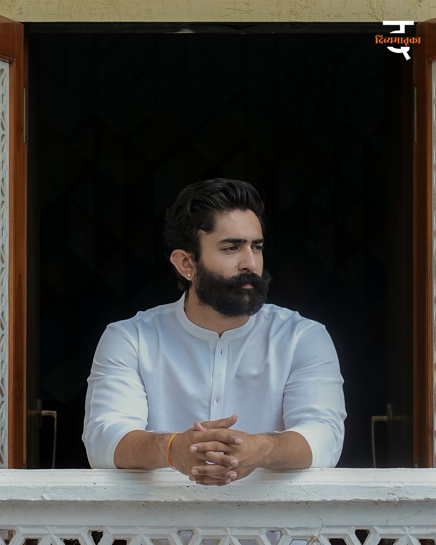 Classic White Linen Kurta