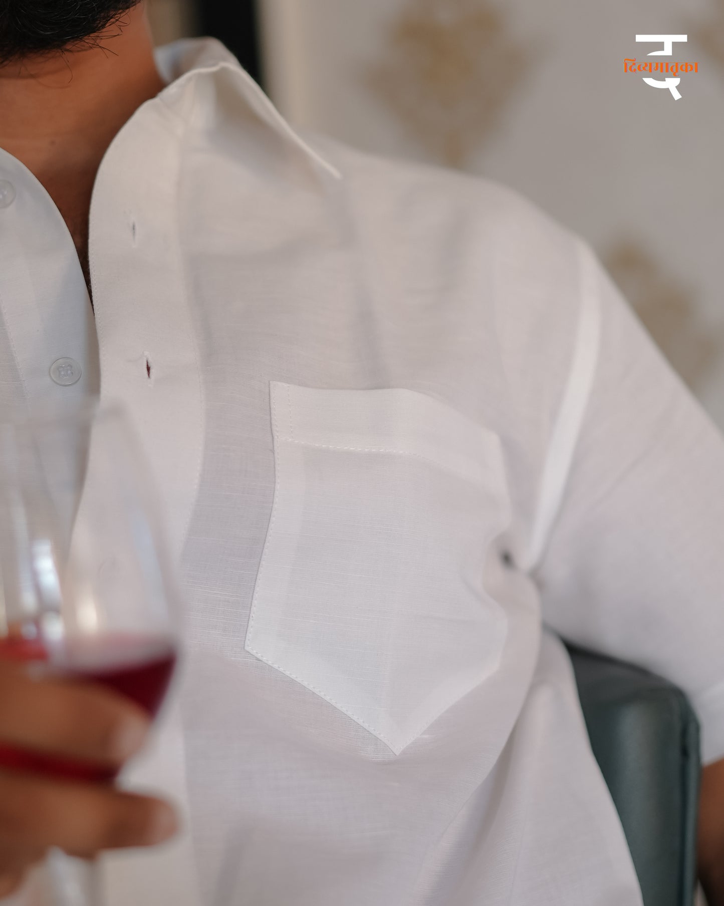 Classic White Linen Shirt