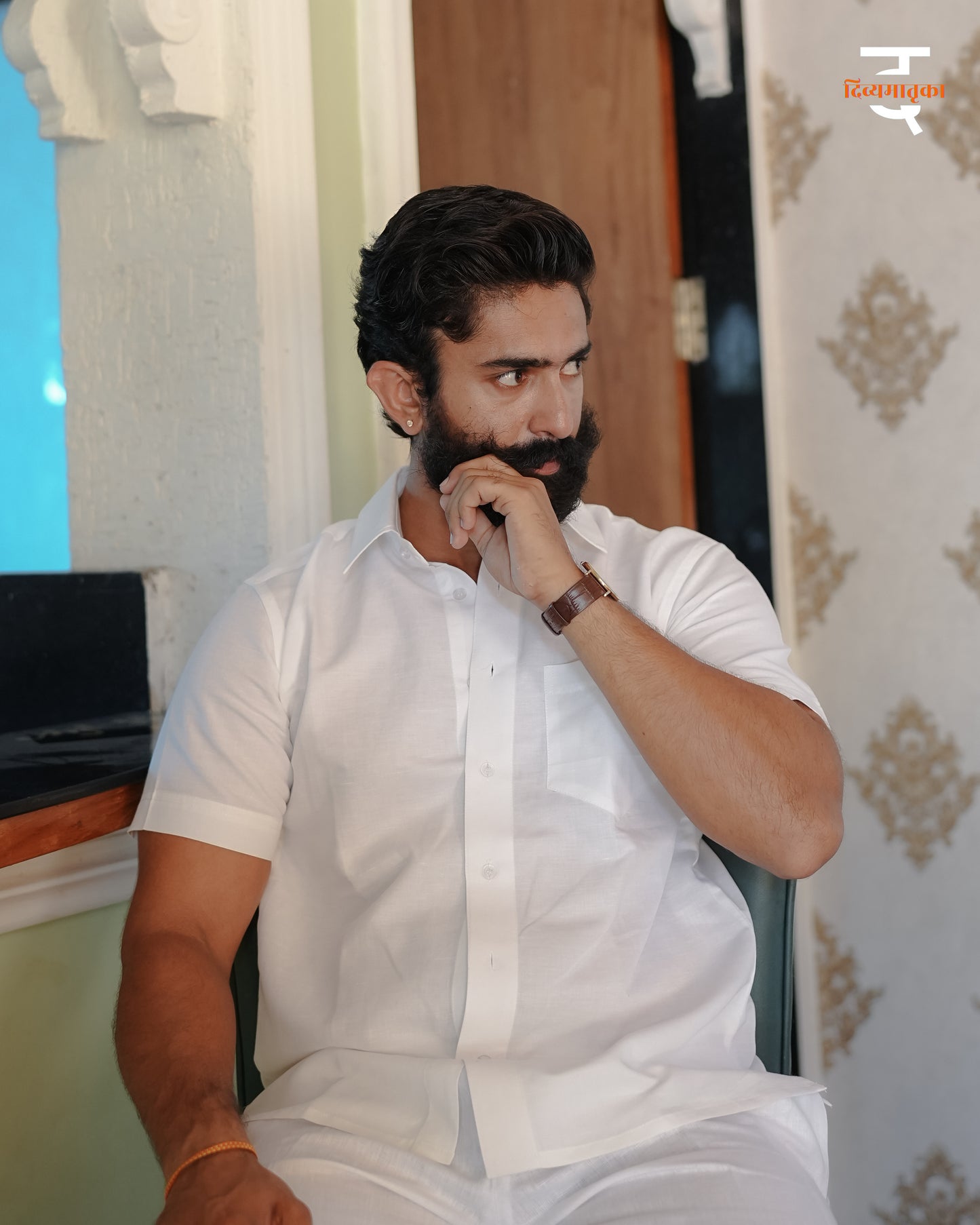 Classic White Linen Shirt