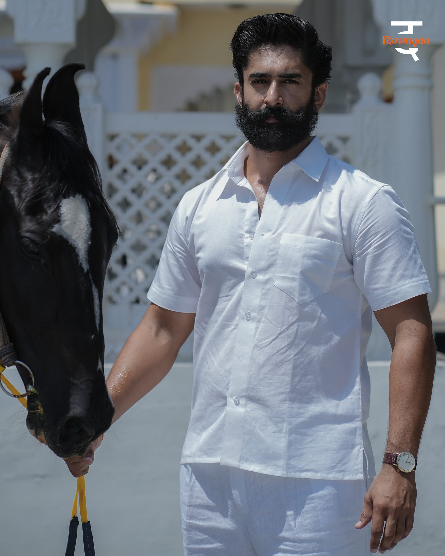 Classic White Linen Shirt